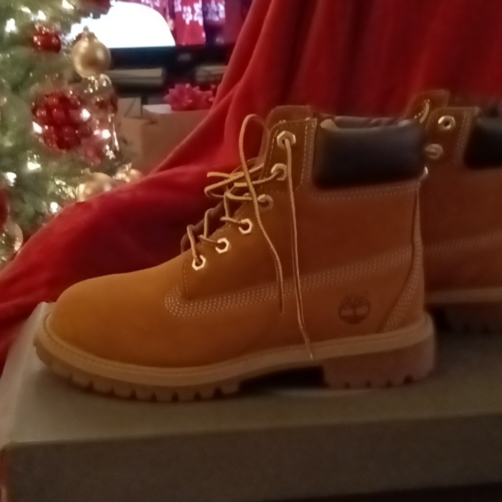 Timberland boots size 1.5 Shirt to match size M 10-12